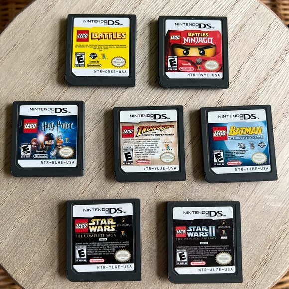 Nintendo DS Lego Game lot of 7 games. - Picture 1 of 10